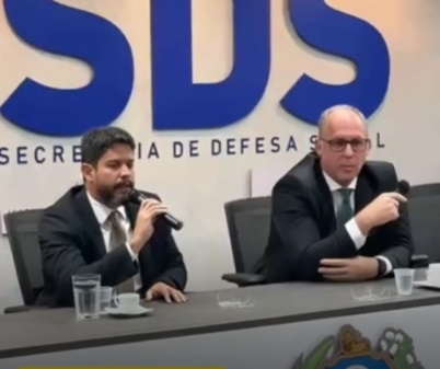 SDS explica espionagem em coletiva