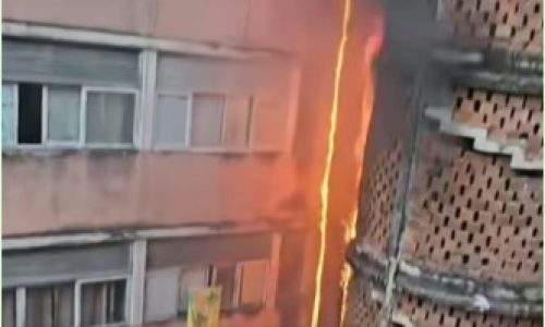 INCÊNDIO NO EDIFÍCIO PIRAPAMA ASSUSTA MORADORES NO CENTRO DO RECIFE