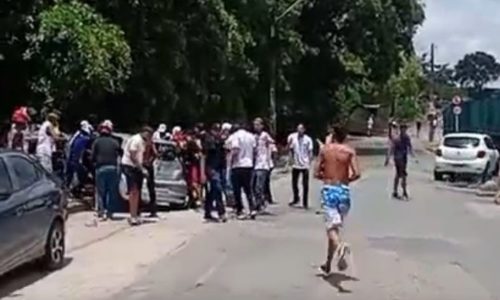 pm prende 4 suspeitos de envolvimento com brigas no Barro